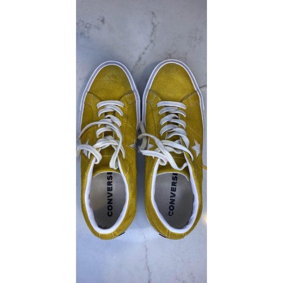 Converse One Star Ox 'Yellow Suede' Womens Size 7.5 Mens Size 5.5 - Picture 7 of 8